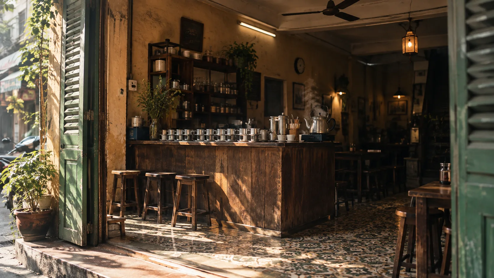 Comptoir de rue, Hanoï