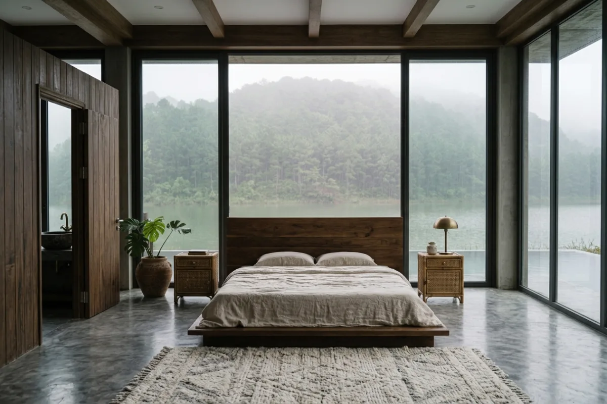 Phòng ngủ lớn có nhà tắm riêng