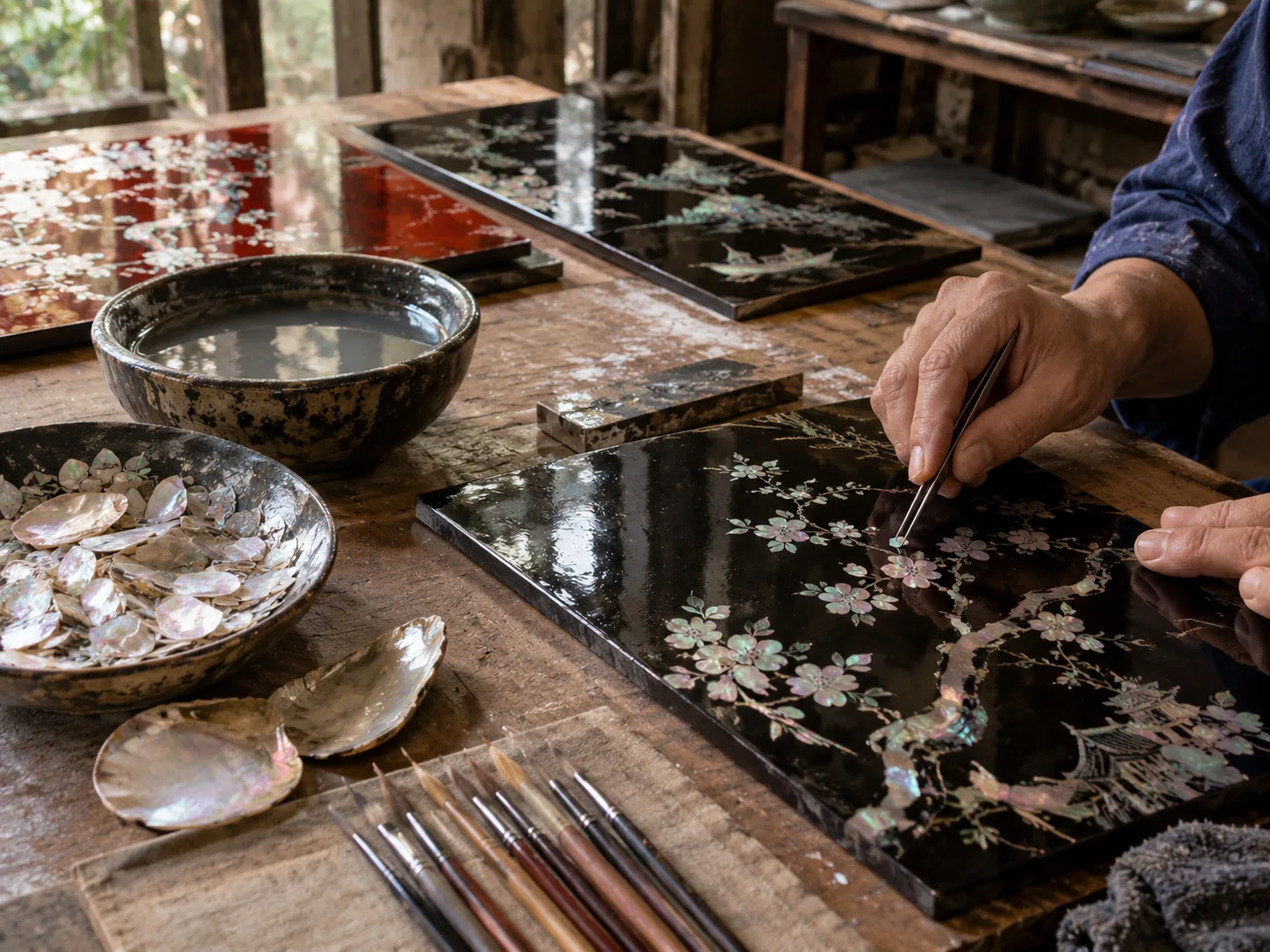 Ba làng nghề, một cửa hàng